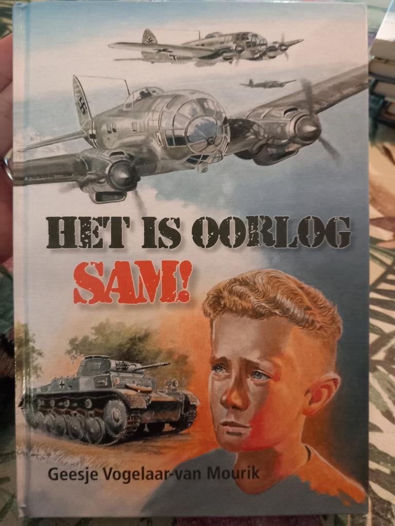 Geesje Vogelaar- van Mourik - Het is oorlog, Sam!, Ophalen of Verzenden, Zo goed als nieuw, Geesje Vogelaar- van Mourik