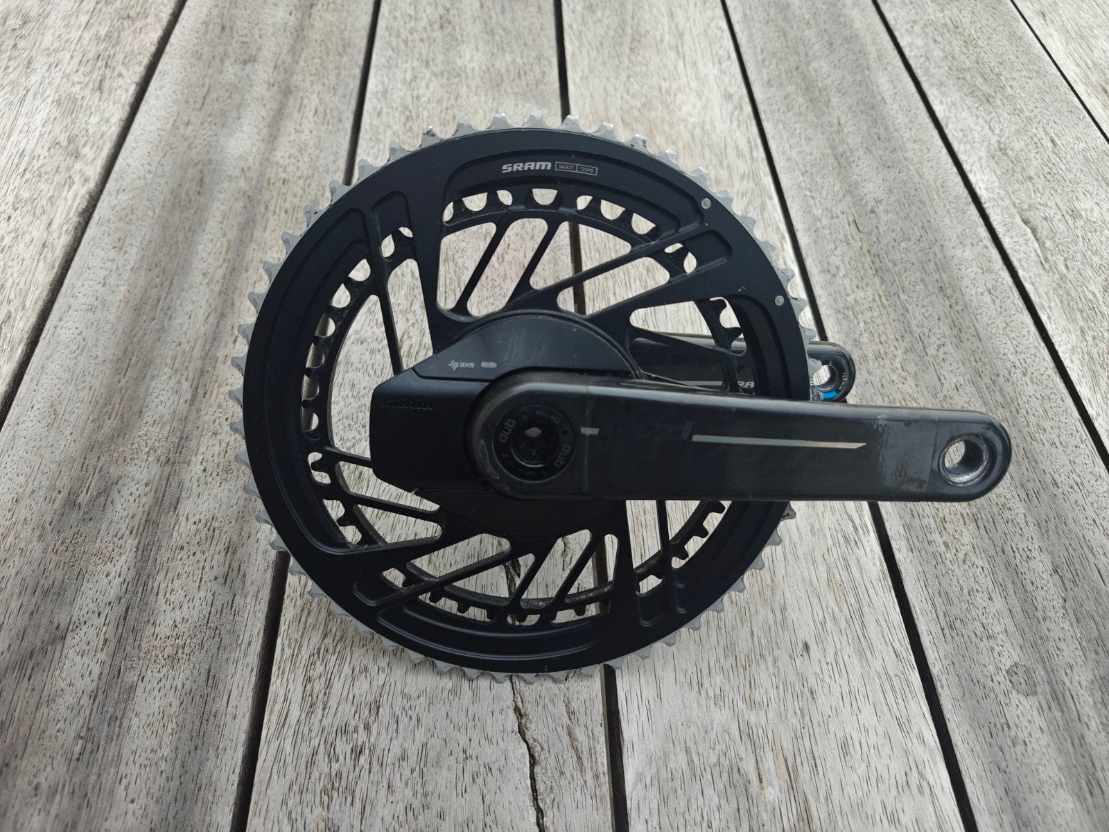 SRAM red E1 crankset powermeter, Ophalen of Verzenden, Zo goed als nieuw, Crankstel of Pedalen, Carbon