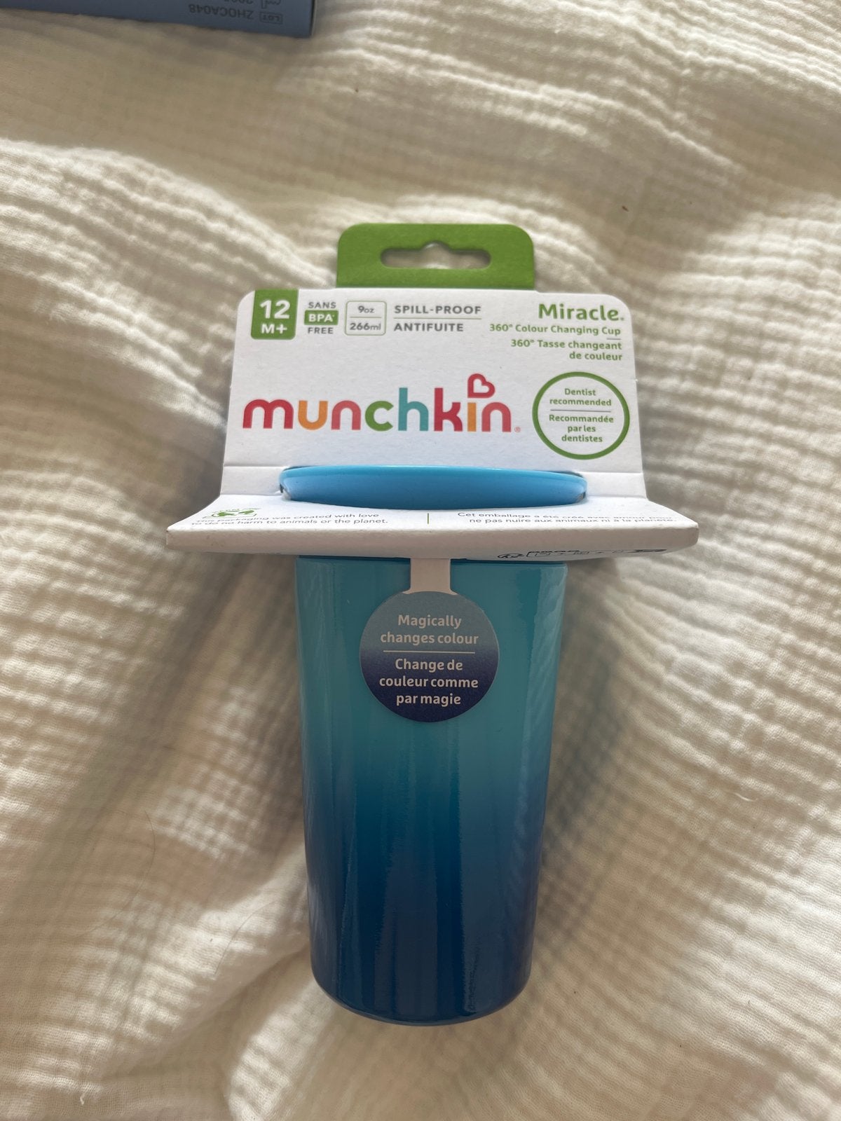 Munchkin Miracle 360 Kleurveranderende Beker, Ophalen of Verzenden, Nieuw
