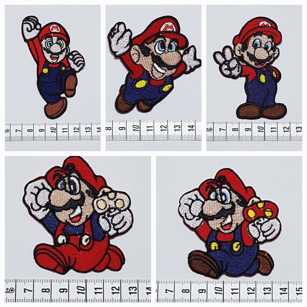 Emblemen, mario, kart, super, patch, Ophalen of Verzenden, Nieuw