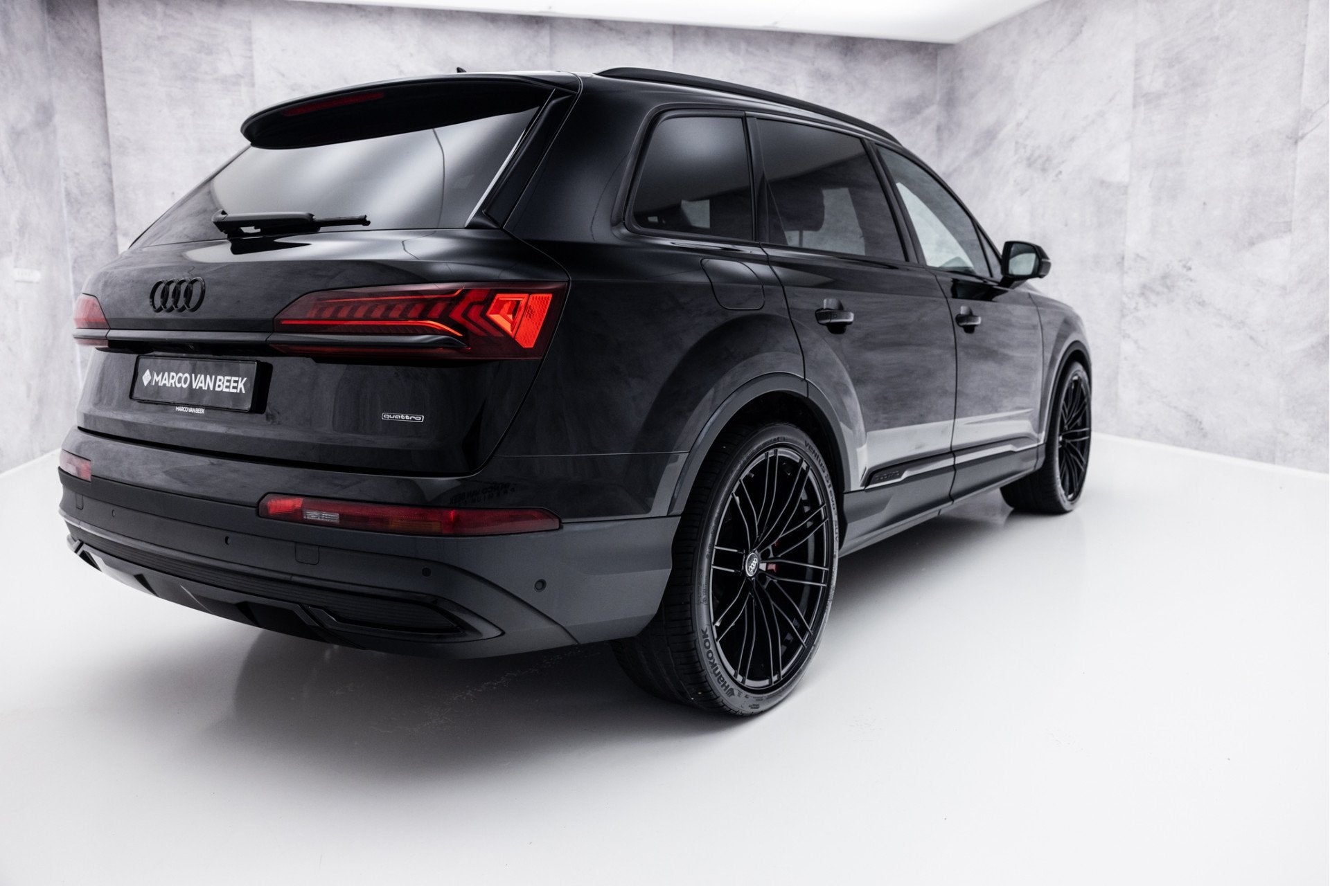 Audi Q7 55 TFSI V6 Quattro 7p | Pano | 23" | E-Trekhaak | He, Auto's, Automaat, 12 maanden, Gebruikt, 2995 cc