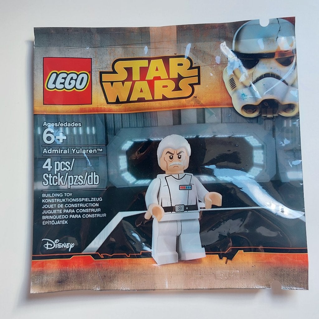 LEGO Star Wars Minifig - Wullf Yularen - sw0633, Ophalen of Verzenden, Zo goed als nieuw
