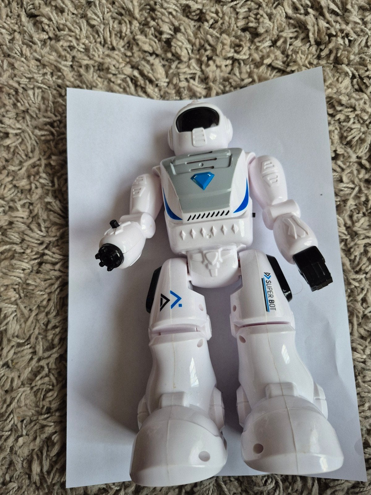 Super Bot Afstandsbediening Robot Speelgoed, Ophalen, Zo goed als nieuw, Jongen of Meisje