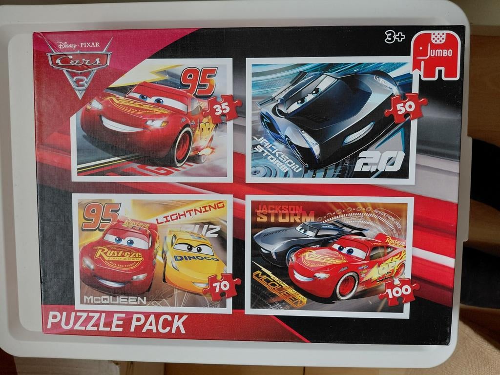 Cars puzzels, Ophalen, 10 tot 50 stukjes