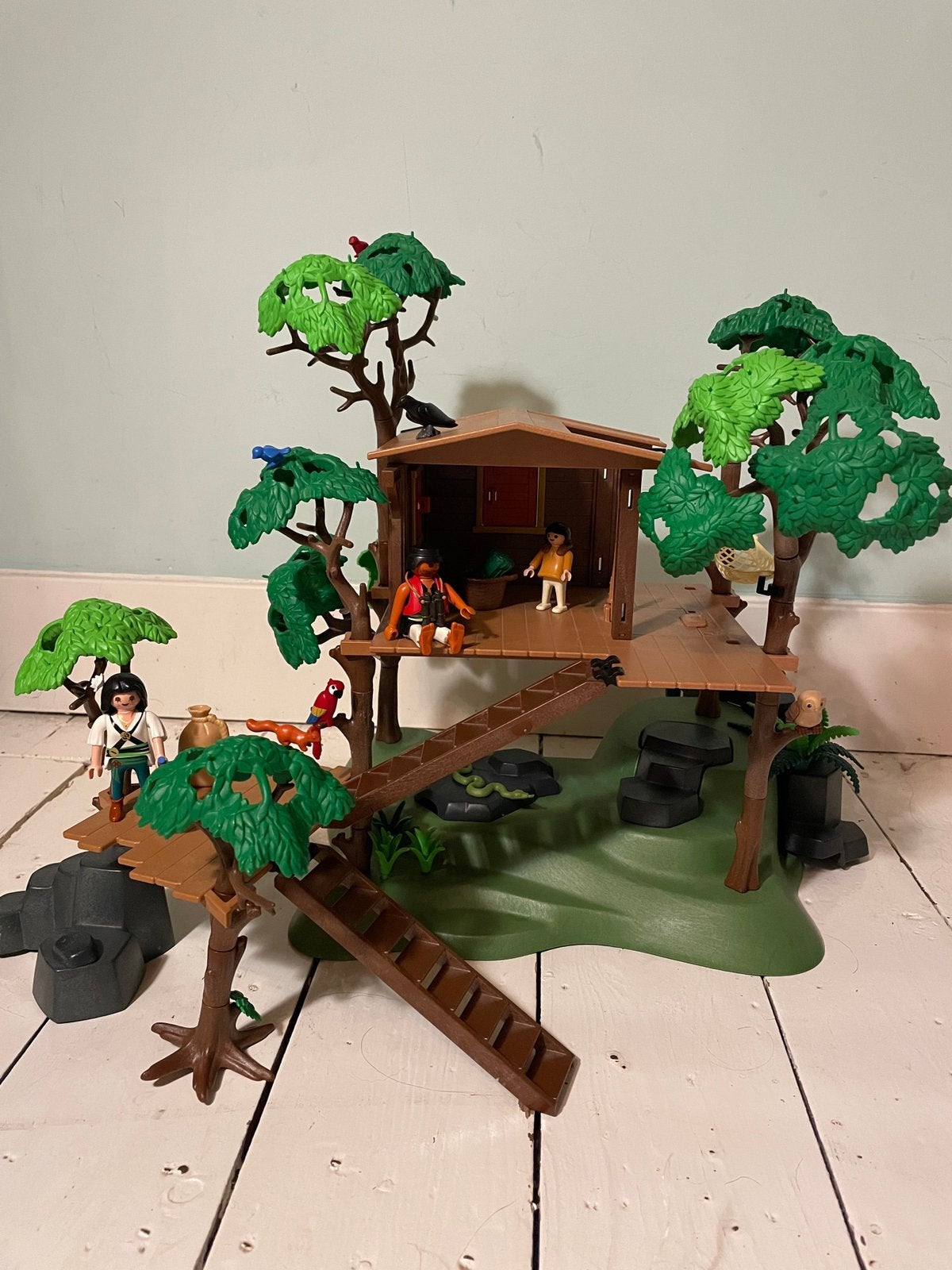 Playmobil boomhut!, Kinderen en Baby's, Ophalen of Verzenden, Zo goed als nieuw, Gebouw