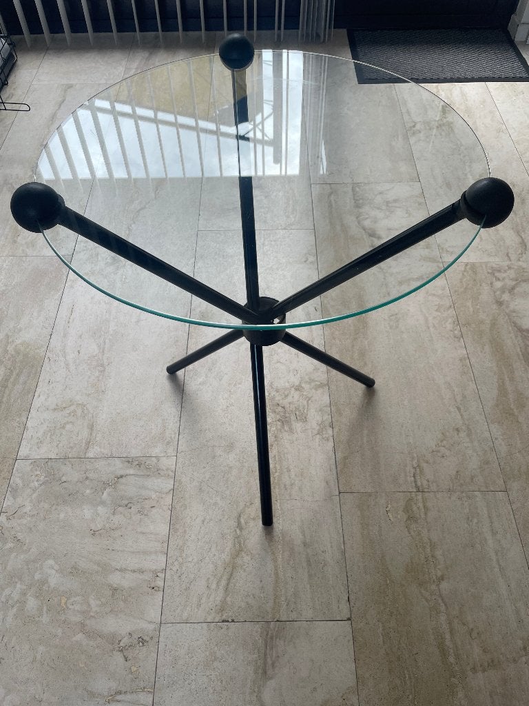 Z.g.a.n. moderne D-TEC bijzettafel, Minder dan 55 cm, Rond, Modern, Ophalen