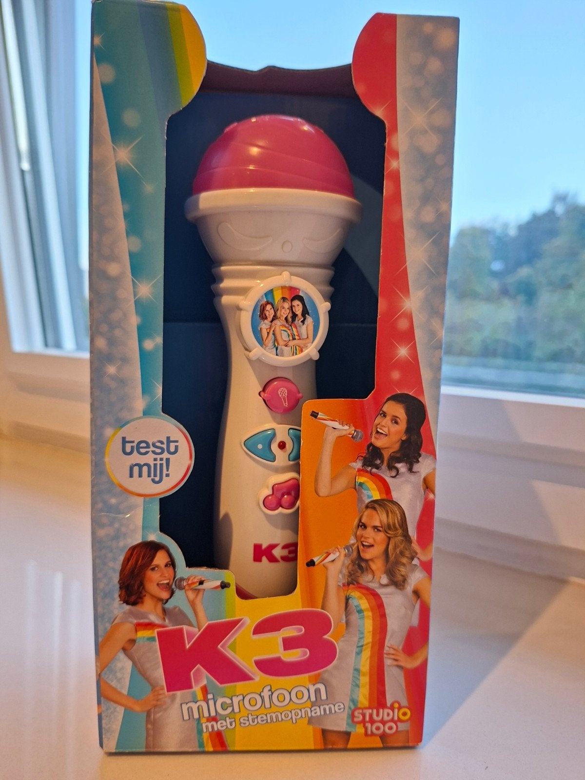 K3 microfoon met stemopname nieuw in doos, Ophalen of Verzenden, Nieuw, Meisje