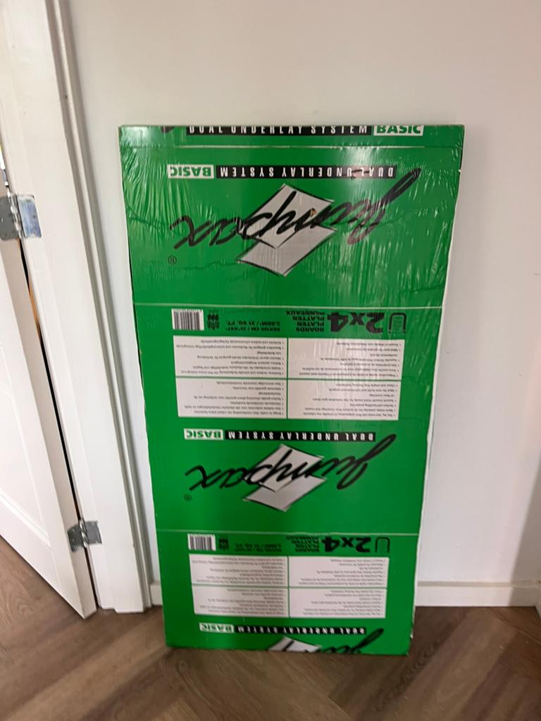 Nieuw JUMPAX BASIC 7MM ONDERVLOER ISOLATIE PER PAK 2,88M2, Overige materialen, 30 cm of meer, 50 tot 150 cm, Overige typen