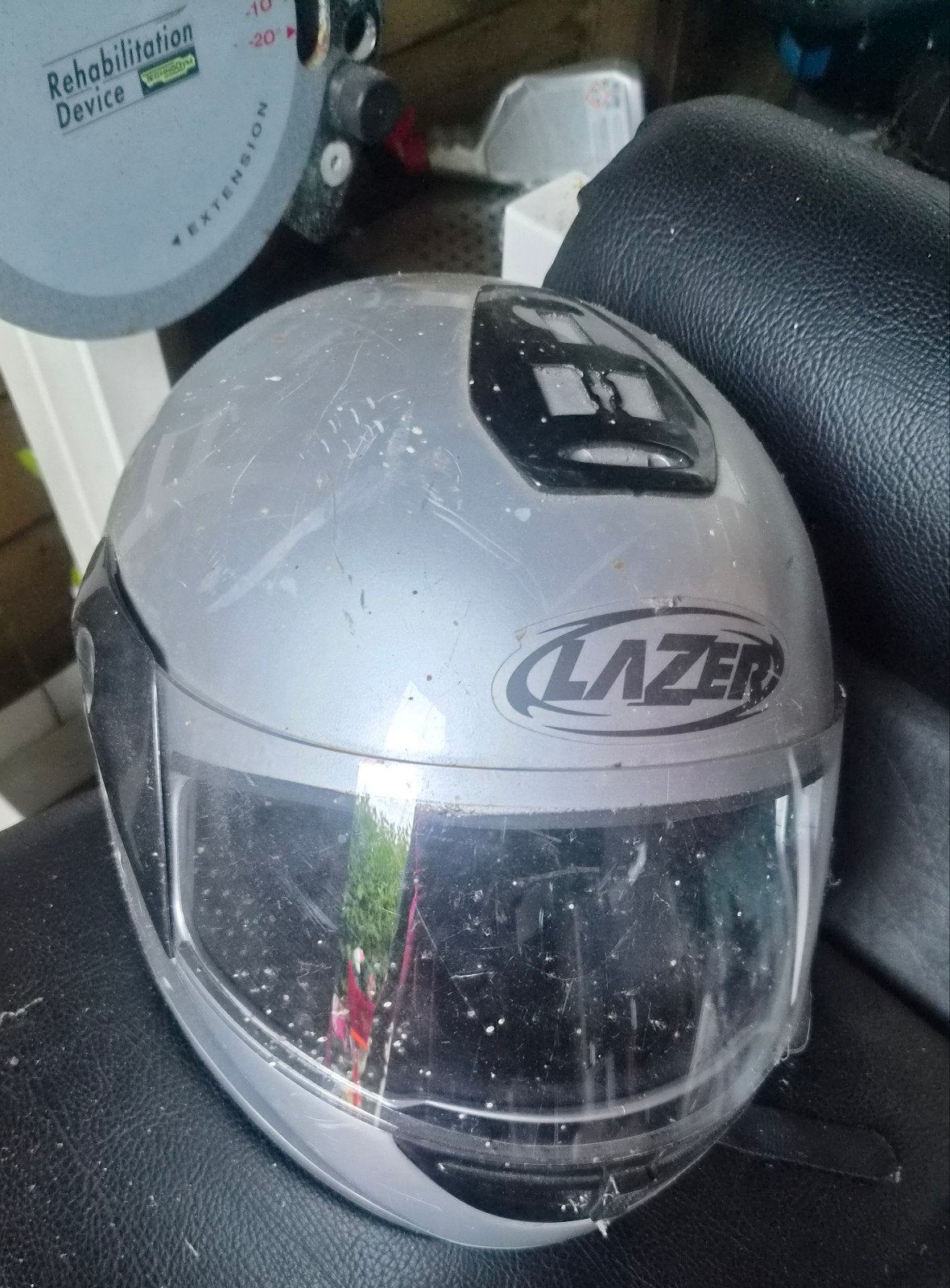 Lazer helm - Gebruikt, Ophalen of Verzenden