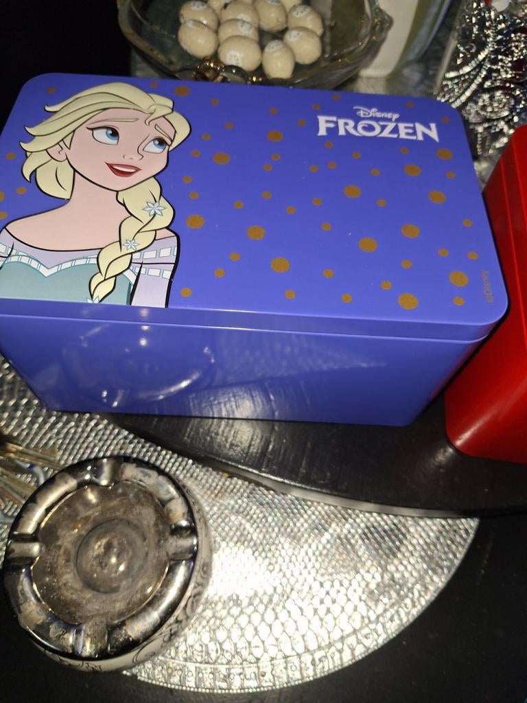 Disney Frozen en Mickey Mouse Blikken Dozen Set, Verzamelen, Disney, Ophalen of Verzenden