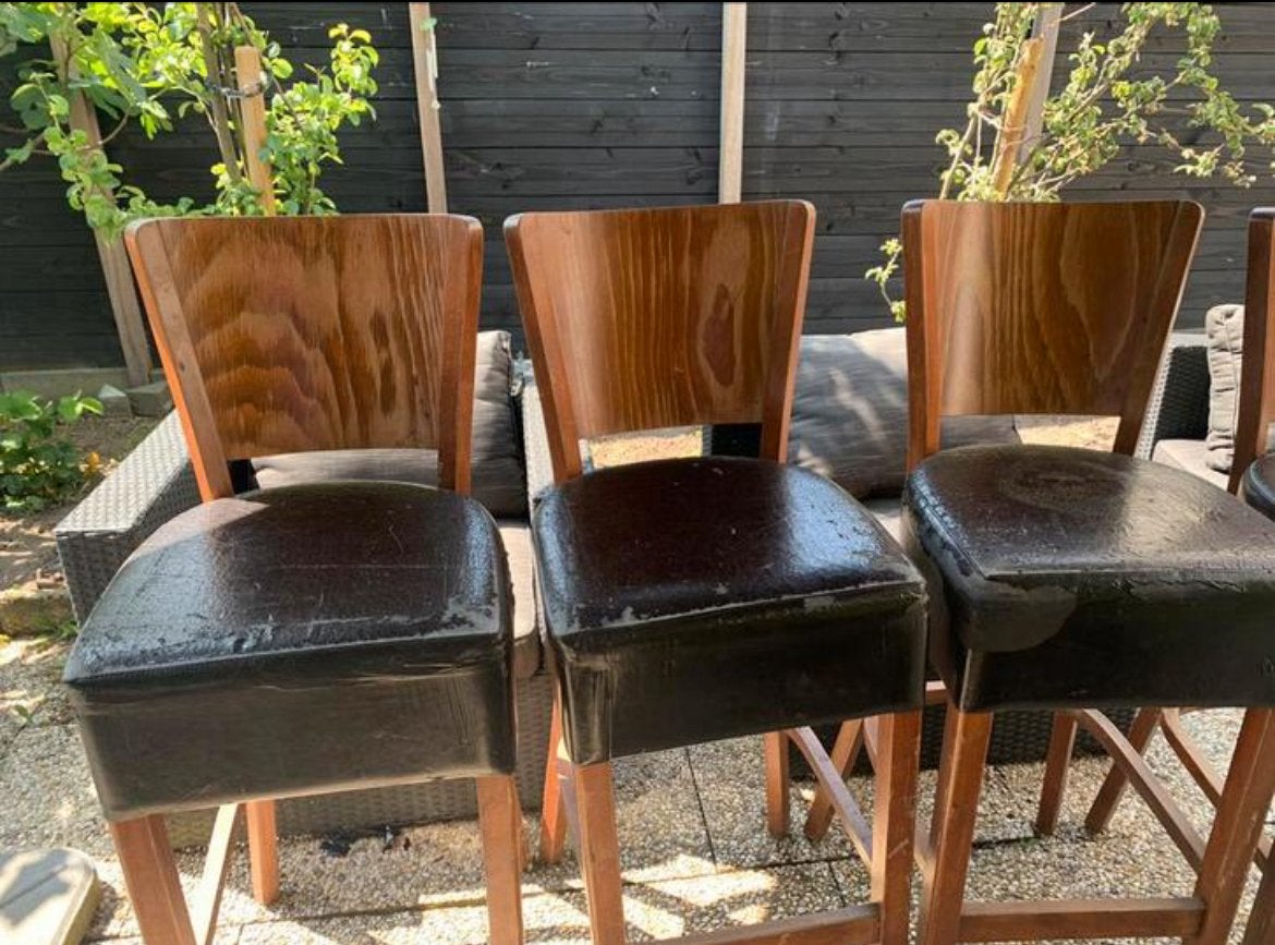 Barkrukken, Huis en Inrichting, Barkrukken, 2 krukken, Ophalen of Verzenden, Gebruikt, 60 tot 90 cm