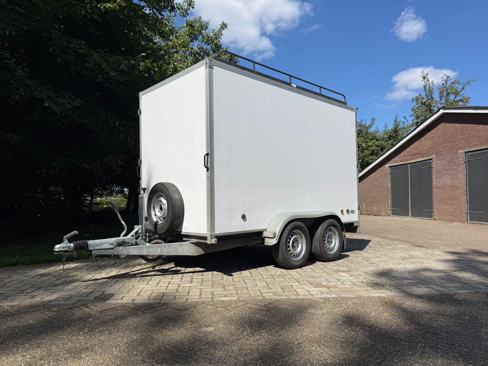 Zeer nette HAPERT gesloten aanhanger 2000kg ‼️, Ophalen, Zo goed als nieuw