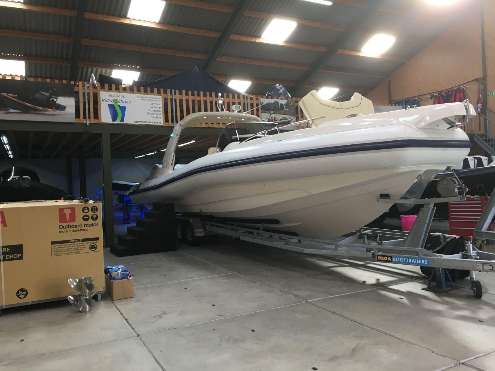 Marlin 34 rib, Watersport en Boten, Ophalen, Zo goed als nieuw