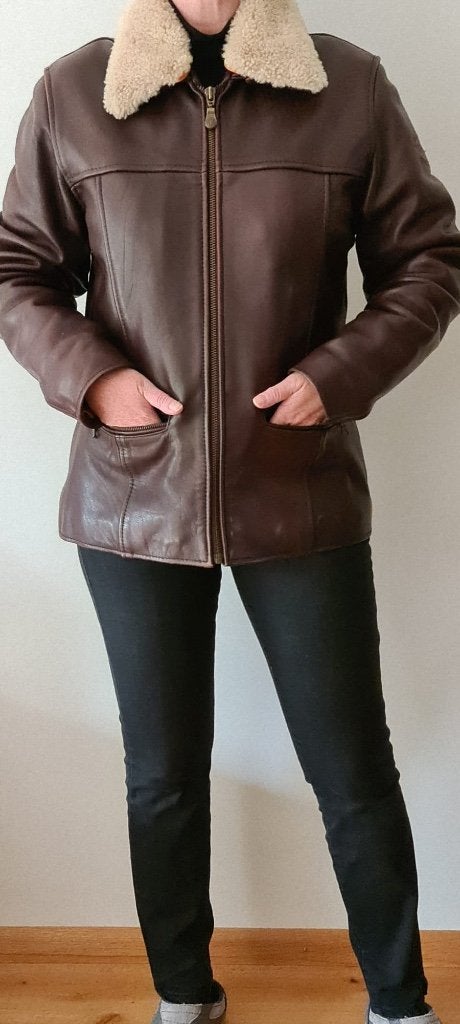 Pall Mall piloten jas dames, Bruin, Pall Mall, Gedragen, Ophalen