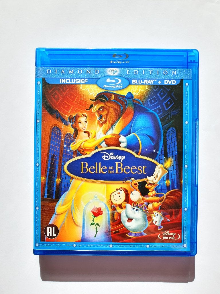 Belle en het Beest - Walt Disney nr 33 (3 disc), Cd's en Dvd's, Ophalen of Verzenden, Zo goed als nieuw, Nederlands, Tekenfilms en Animatie