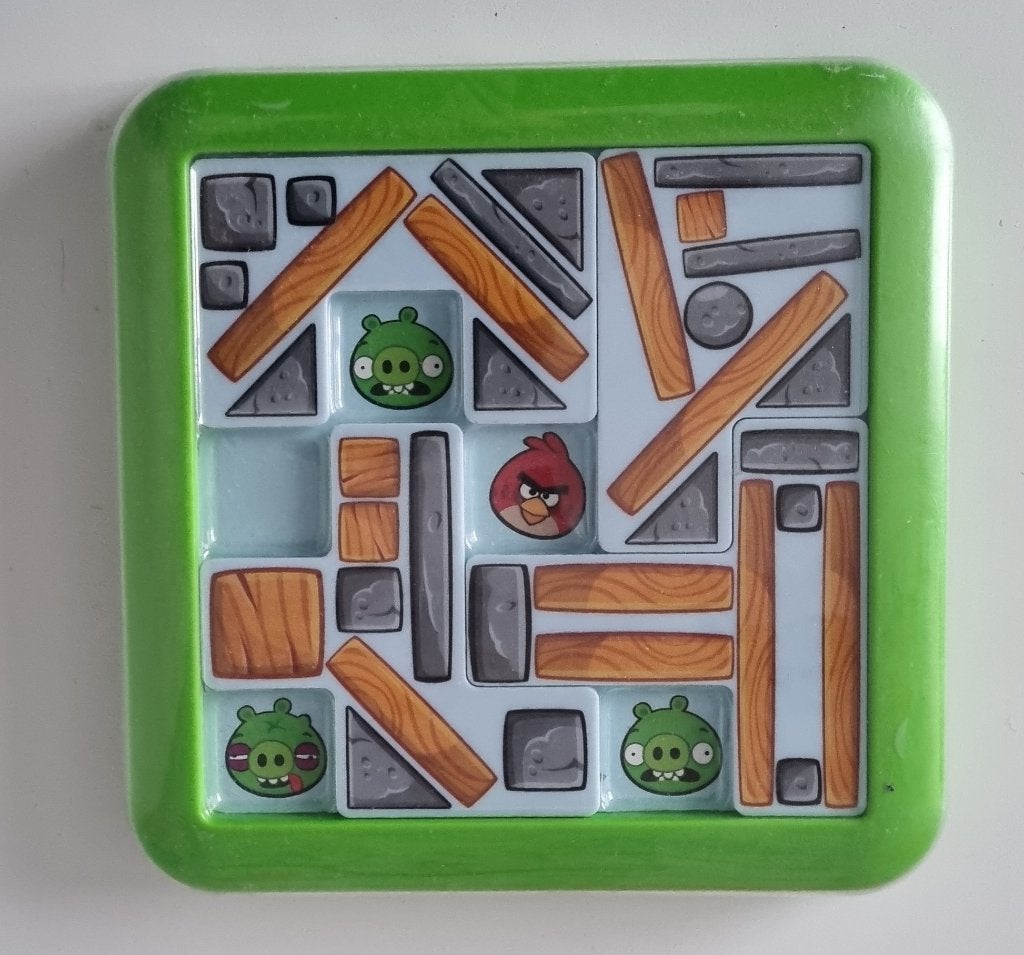 Angrybirds Under Construction, Kinderen en Baby's, Speelgoed | Educatief en Creatief, Ophalen, Zo goed als nieuw, Puzzelen