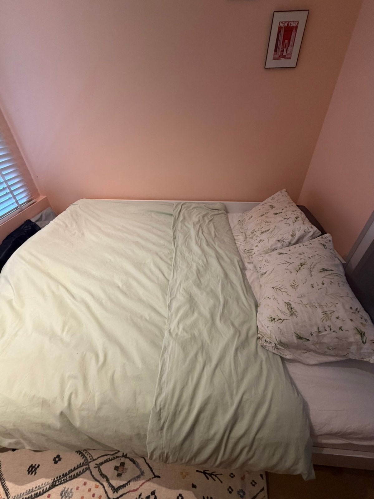IKEA ‘Brimnes’ Pull out bed, Ophalen, Eenpersoons, Wit, Zo goed als nieuw