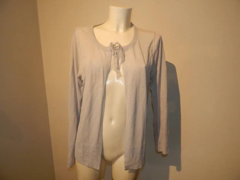 Humanoid fijn gebreid vest strik sluiting hals mt XL, Humanoid, Verzenden, Maat 46/48 (XL) of groter, Zo goed als nieuw