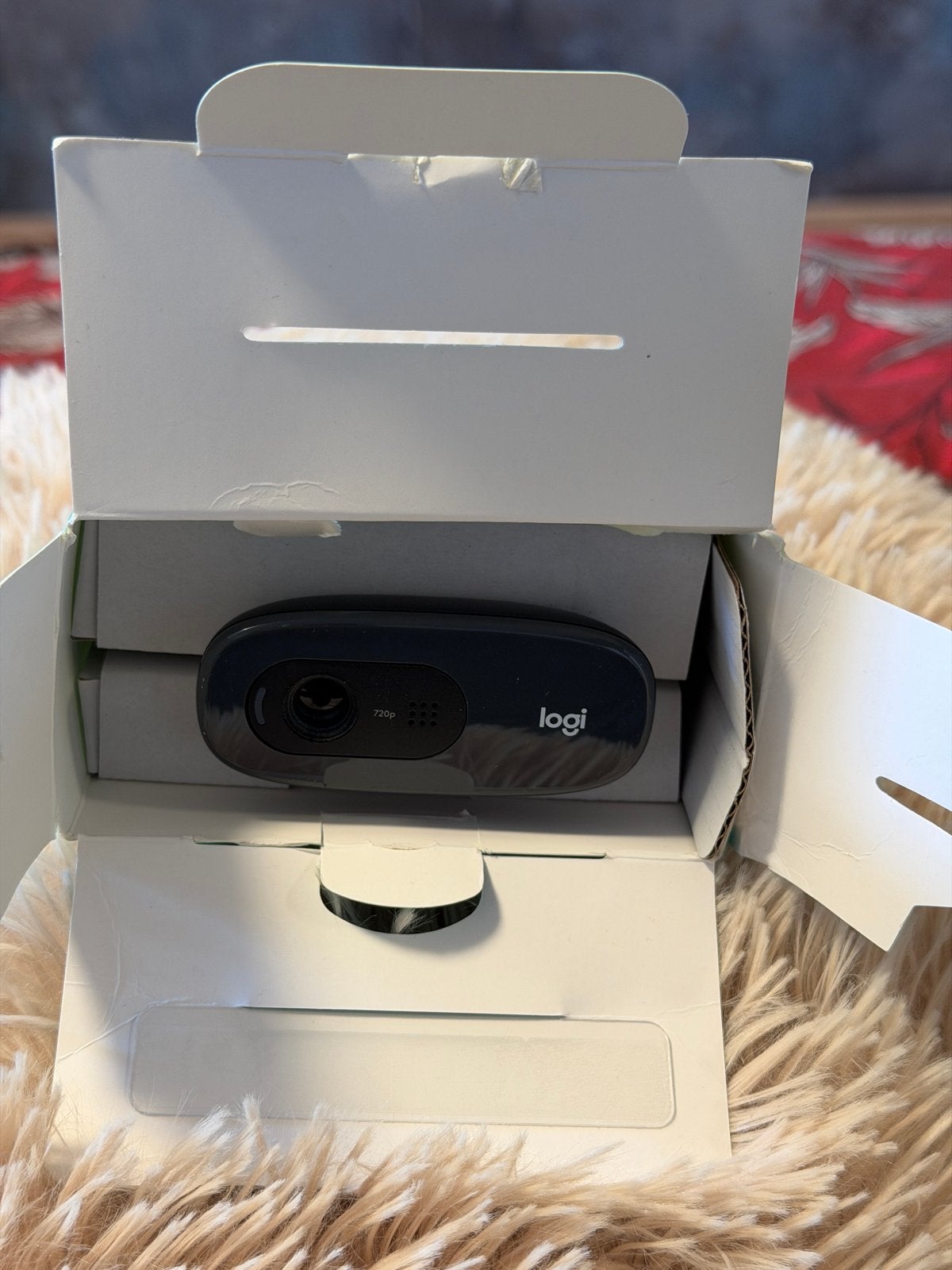 Logitech C270 HD Webcam - 720p/30fps, Ophalen of Verzenden, Zo goed als nieuw, Windows, Monitorclip