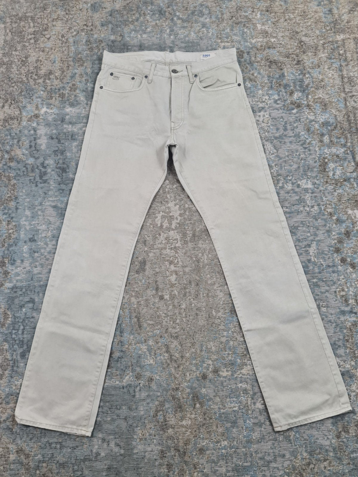 G-Star 3301 Straight W33 L34 Straight 100% katoen Bronno3334, Kleding | Heren, Spijkerbroeken en Jeans, G-Star Raw, Joan Muyskenweg 39, 1114 AN Amsterdam