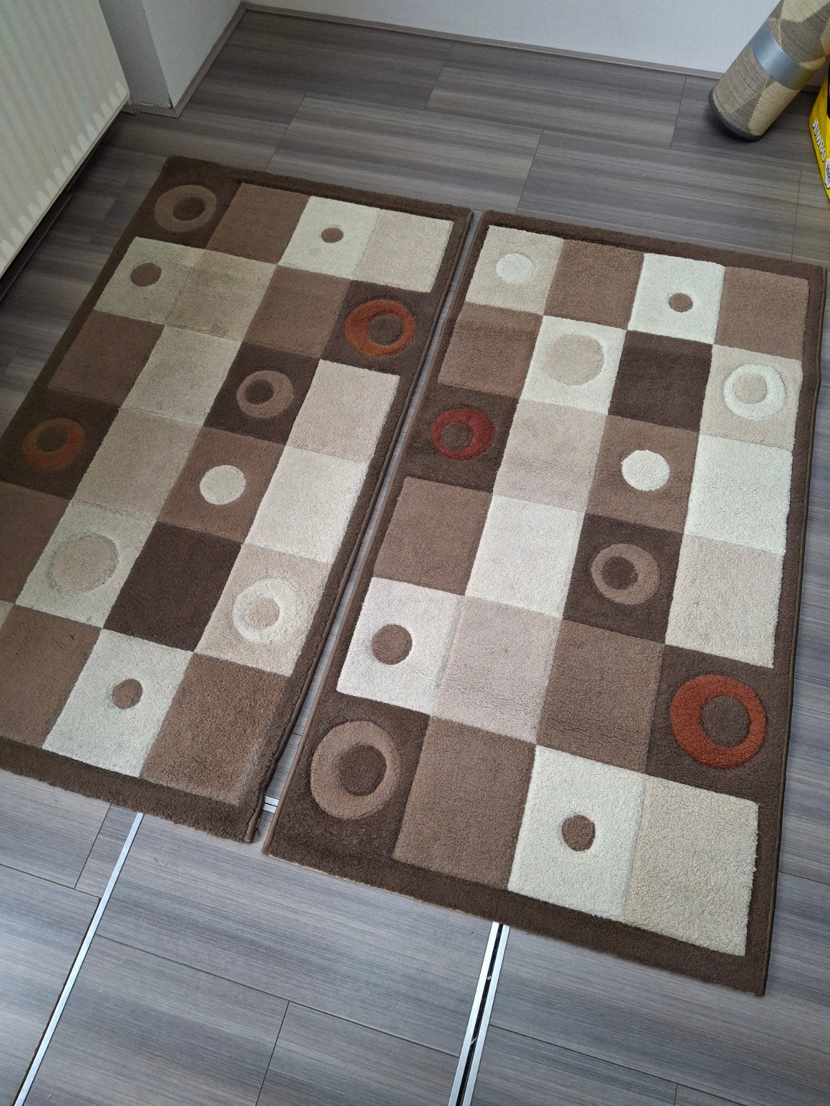 2x nette vloerkleden, 150 cm bij 70 cm., Ophalen, Rechthoekig