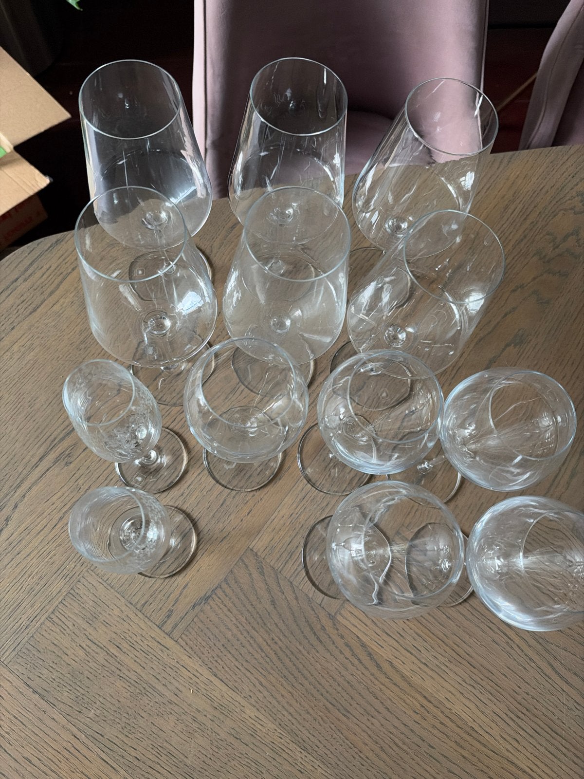 Leonardo Wijnglazen en Proseccoglazen, Ophalen, Glas of Glazen, Gebruikt, Overige merken
