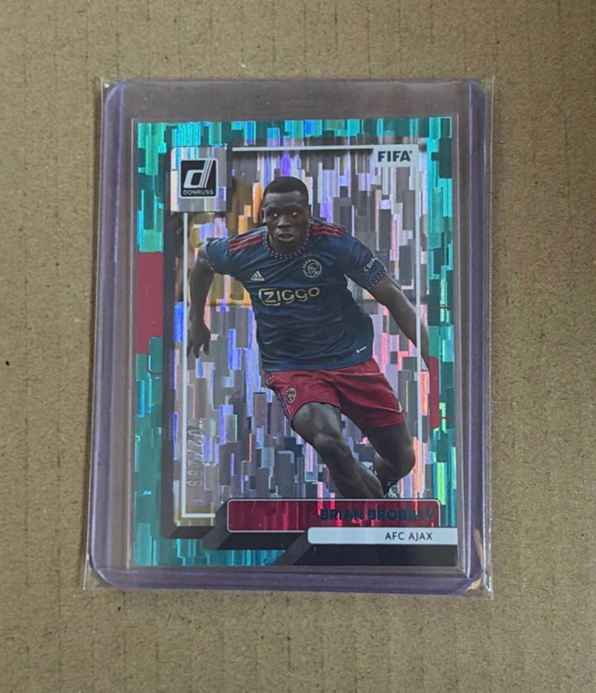 Brian Brobbey /199, Ophalen of Verzenden, Zo goed als nieuw, Ajax, Spelerskaart