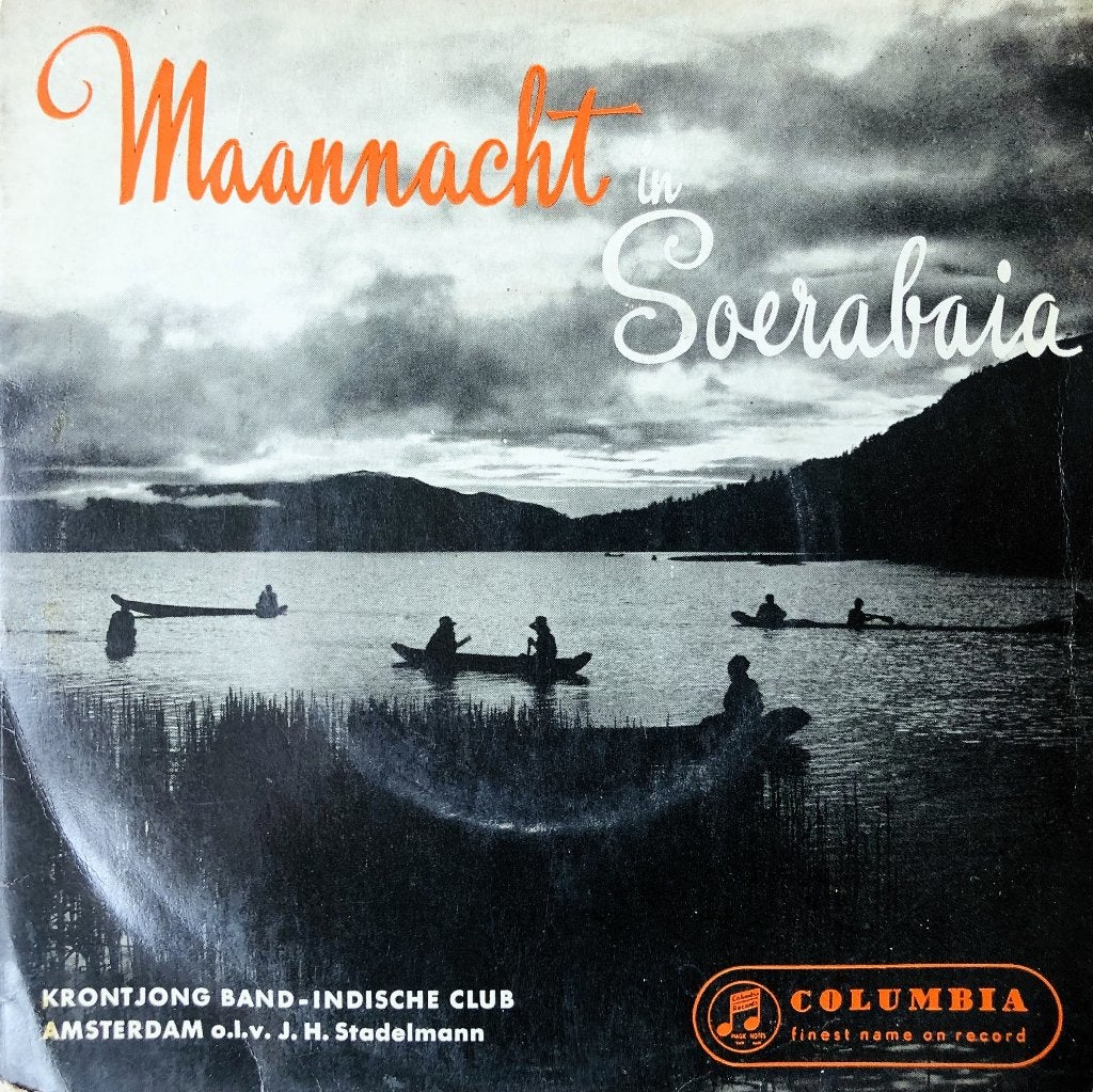 1960	Krontjong Band Indische Club	Maannacht In Soerabaia EP, Wereldmuziek, 7 inch, Zo goed als nieuw, EP