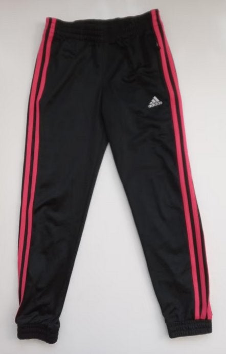 Adidas zwarte broek met felrode strepen, maat 140, nieuw, Adidas, Verzenden, Jongen of Meisje, Nieuw