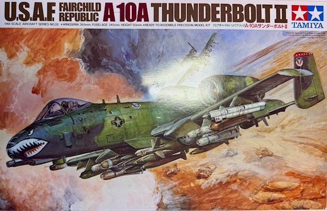 Coelianmodels, Tamiya 61028, A-10A Thunderbolt 1/48, € 45,99, Hobby en Vrije tijd, Modelbouw | Vliegtuigen en Helikopters, Overige merken