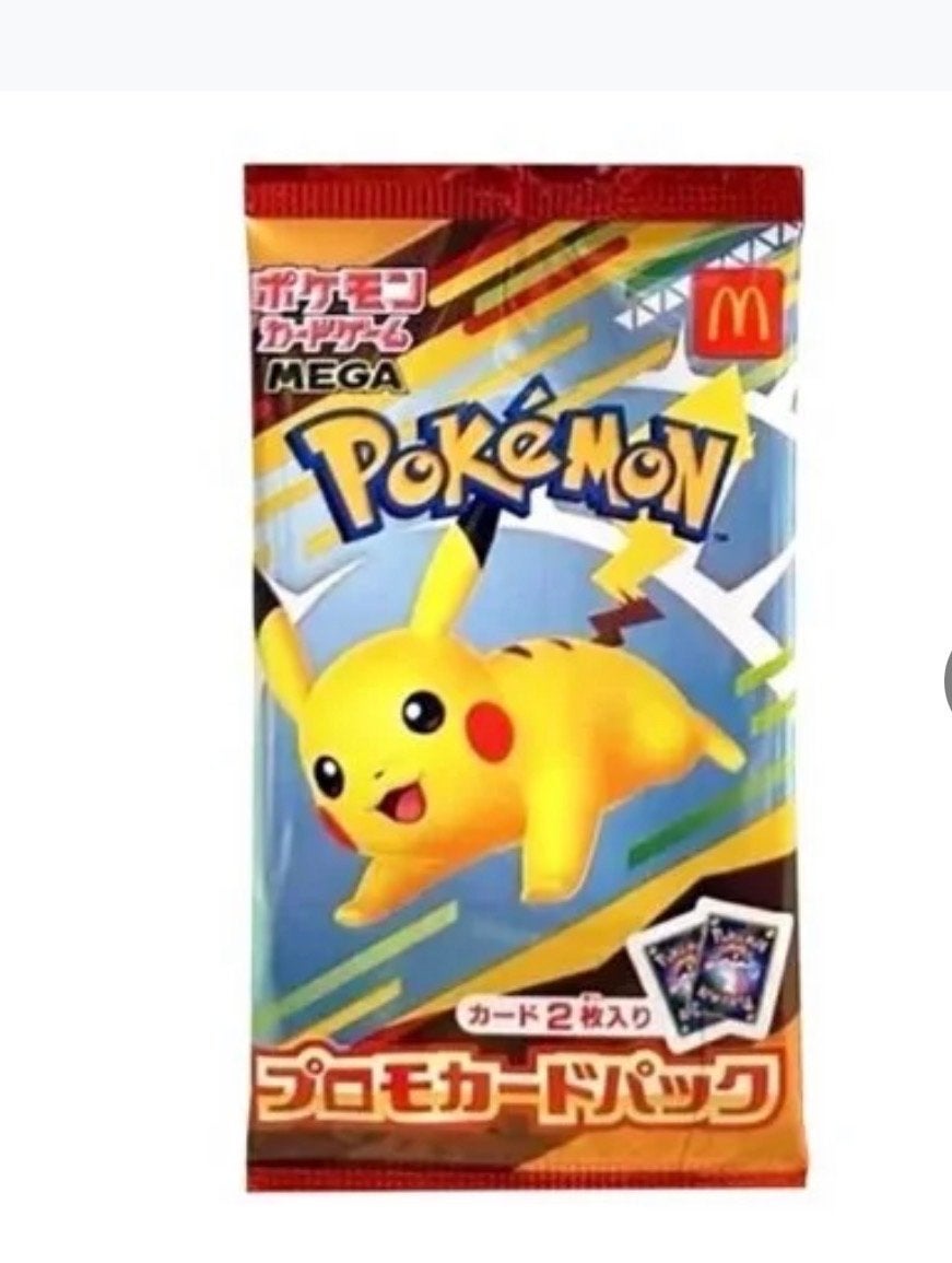 Pokemon McDonalds Promo Pack Pikachu [MP-P 020], Ophalen of Verzenden, Nieuw, Booster