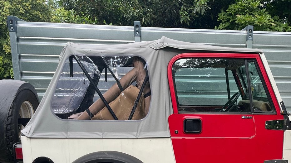 Nieuwe Softtop jeep cj 7 jeep yj kayline, Ophalen, Nieuw, Jeep, Spatbord