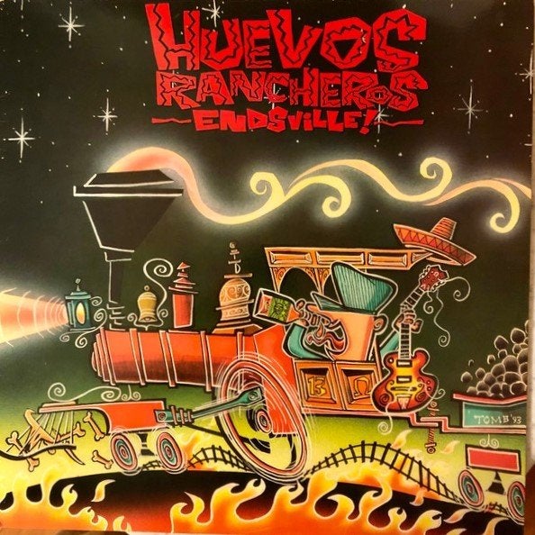 huevos rancheros/endsville-garage/punk/surf/rockabilly+poste, Verzenden, Zo goed als nieuw, 12 inch