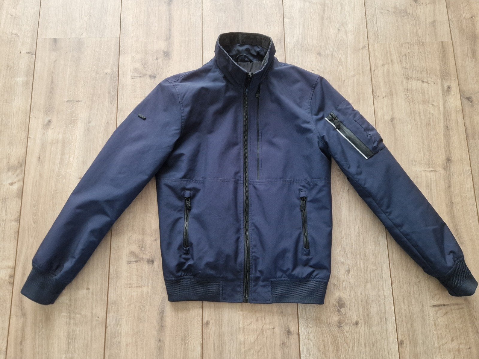 Zomerjas heren Superdry | Maat S | Bomberjack | Nieuwstaat!, Blauw, Ophalen of Verzenden, Zo goed als nieuw, Maat 46 (S) of kleiner