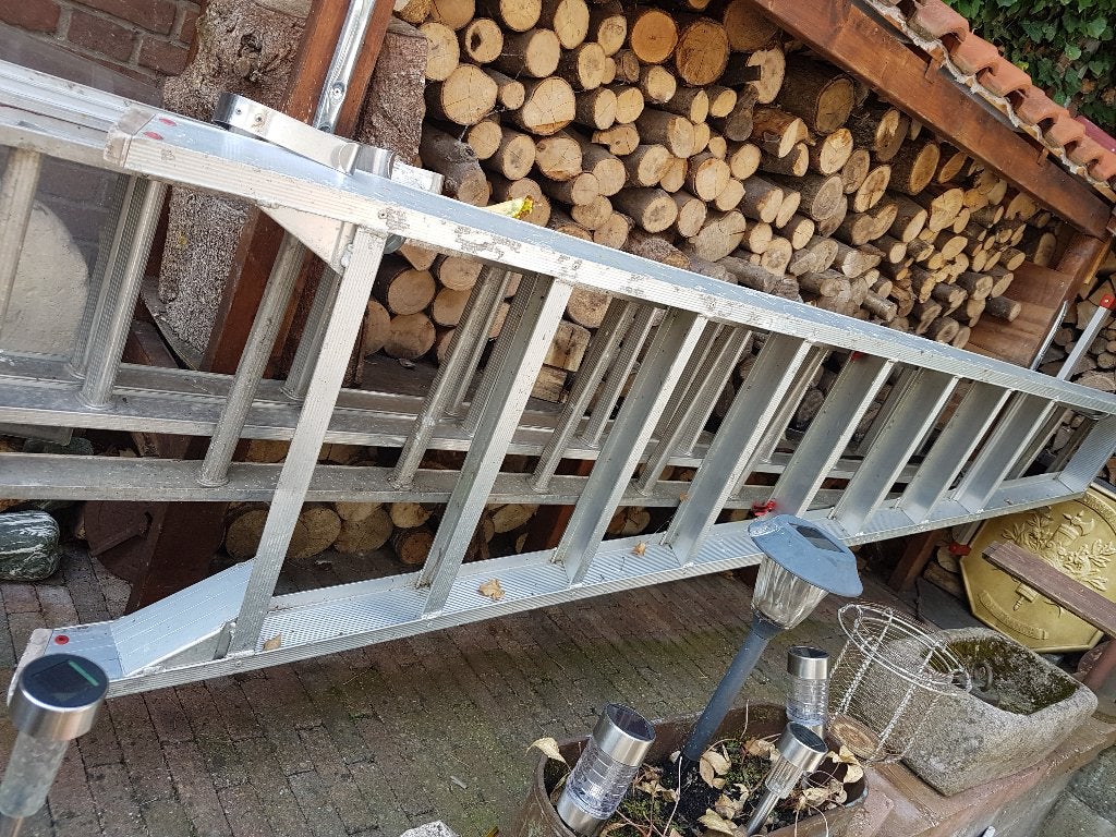 Alu trap, Ophalen, Gebruikt, Trap, 2 tot 4 meter