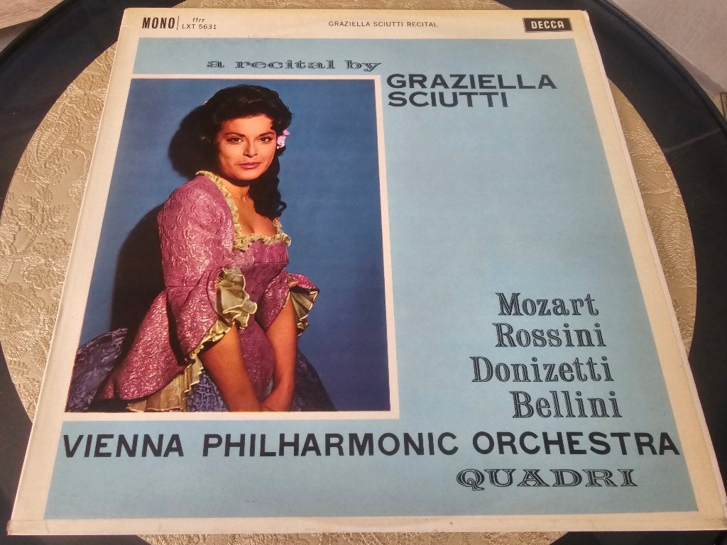 Graziella Sciutti Recital, Ophalen of Verzenden, Romantiek, Gebruikt, Overige formaten
