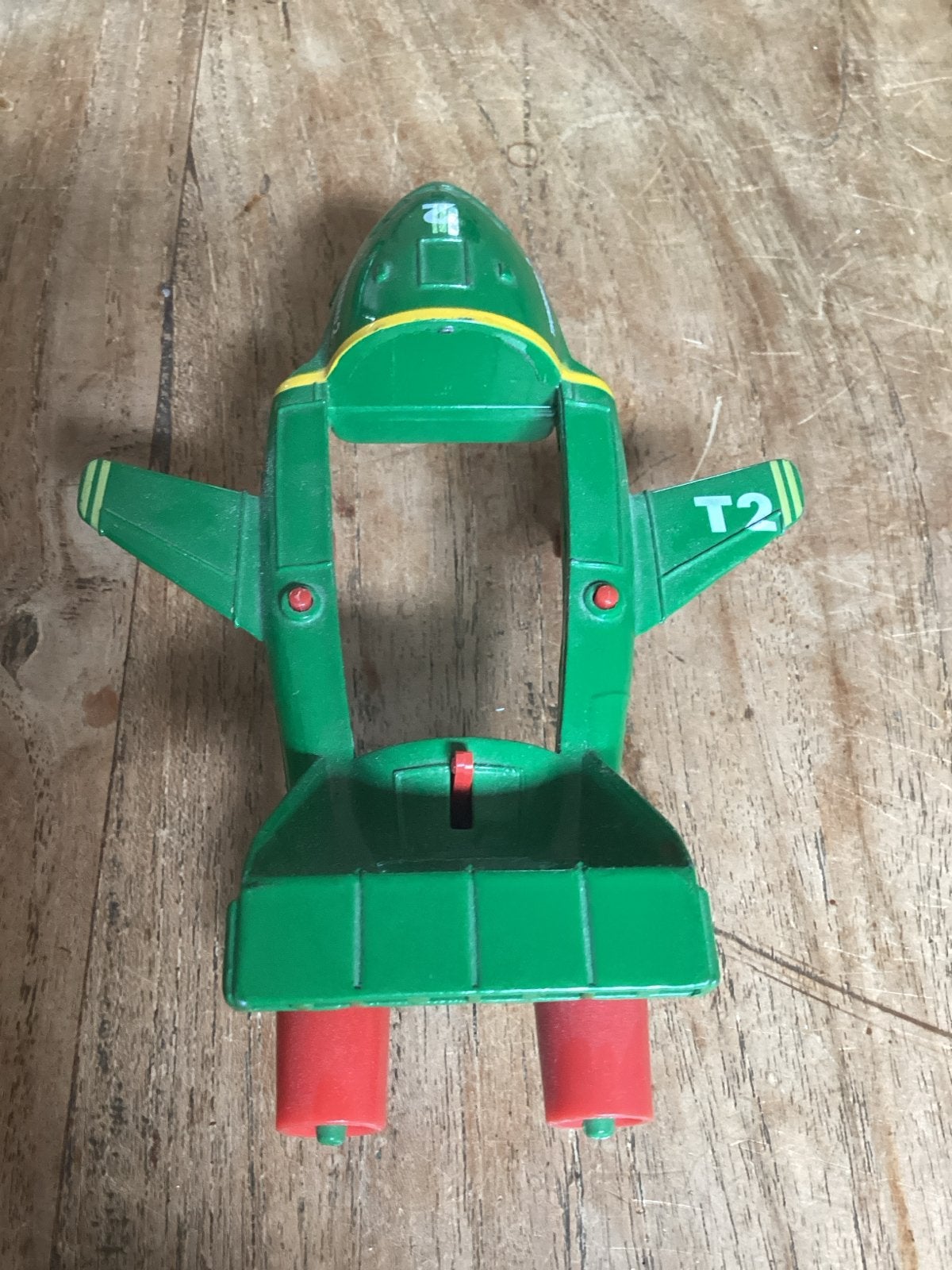 Matchbox Thunderbird 2 met Thunderbird 4 - Compleet en Goed, Verzamelen, Speelgoed, Ophalen of Verzenden, Gebruikt