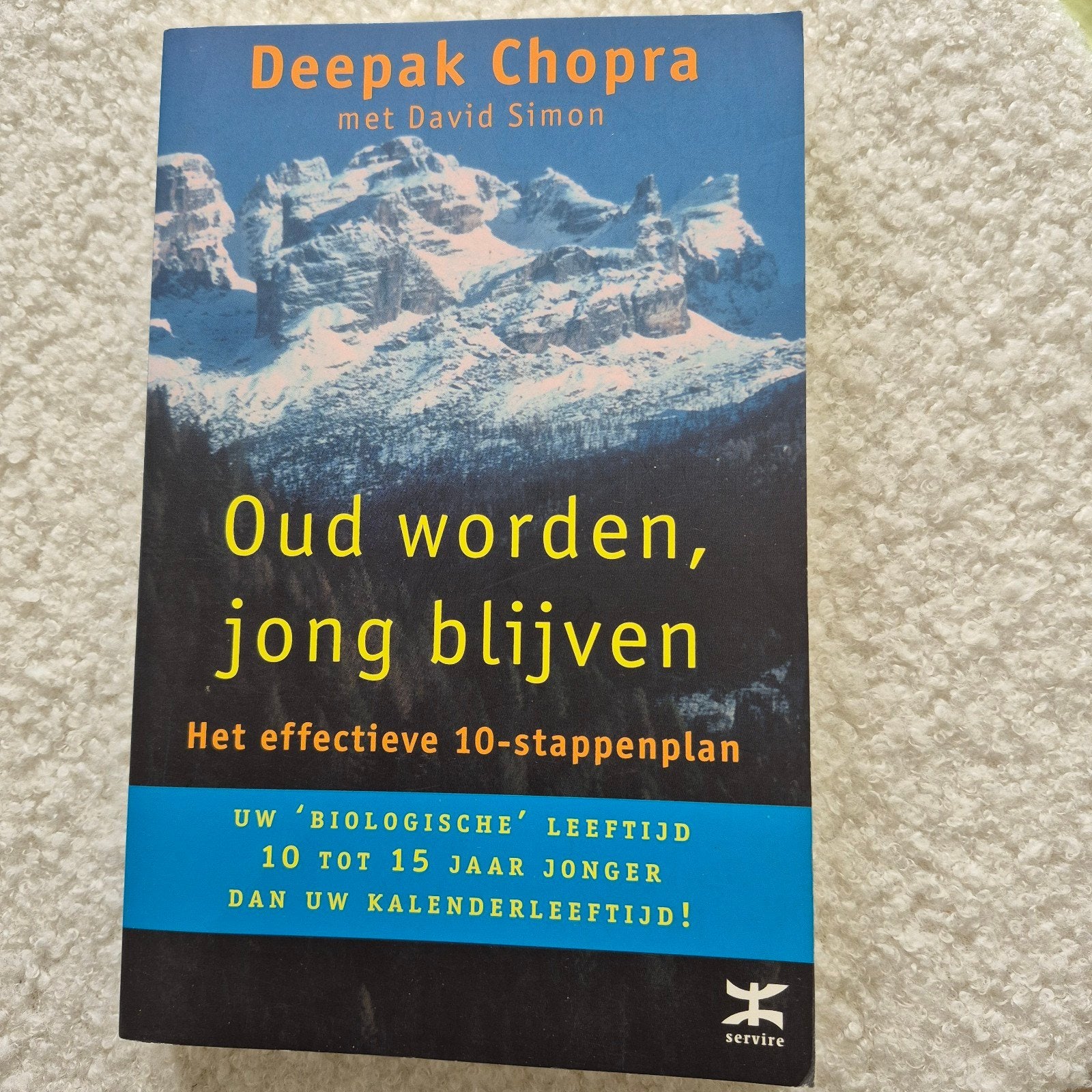 Boek: Oud worden, jong blijven - Deepak Chopra, Boeken, Gelezen, Achtergrond en Informatie, Spiritualiteit algemeen, Ophalen of Verzenden