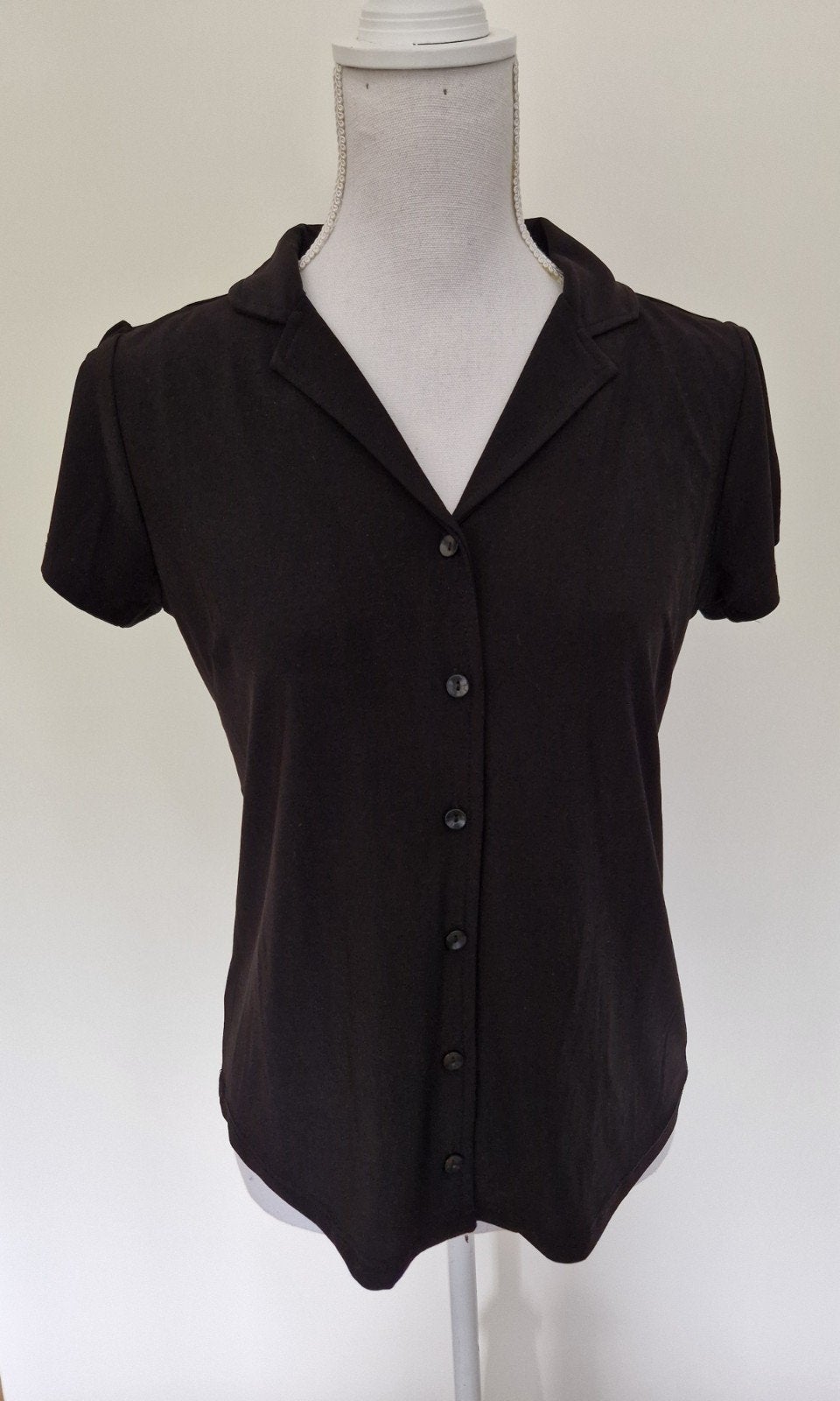 Nieuw zwarte Triple Nine travelstof blouse maat L., Triple Nine, Zwart, Maat 42/44 (L), Nieuw