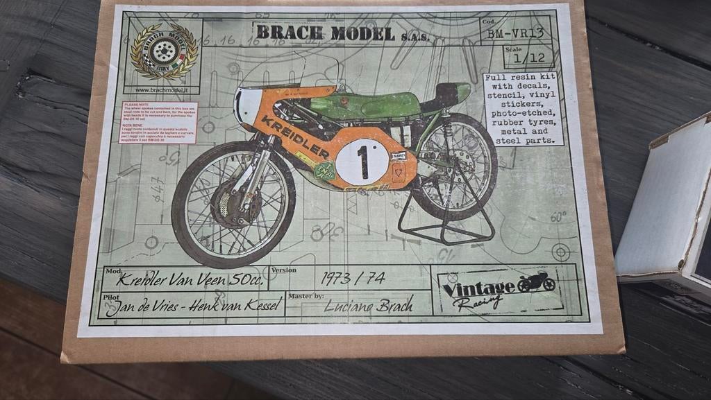 Kreidler  van veen miniatuur bouw, Ophalen