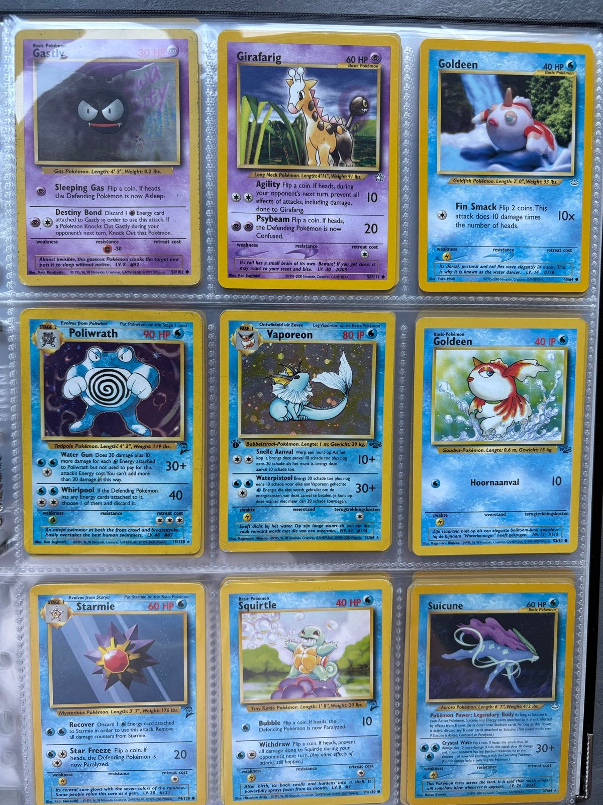 Pokémon Kaarten Collectie - Engels & Nederlands (1998-2001), Ophalen, Gebruikt
