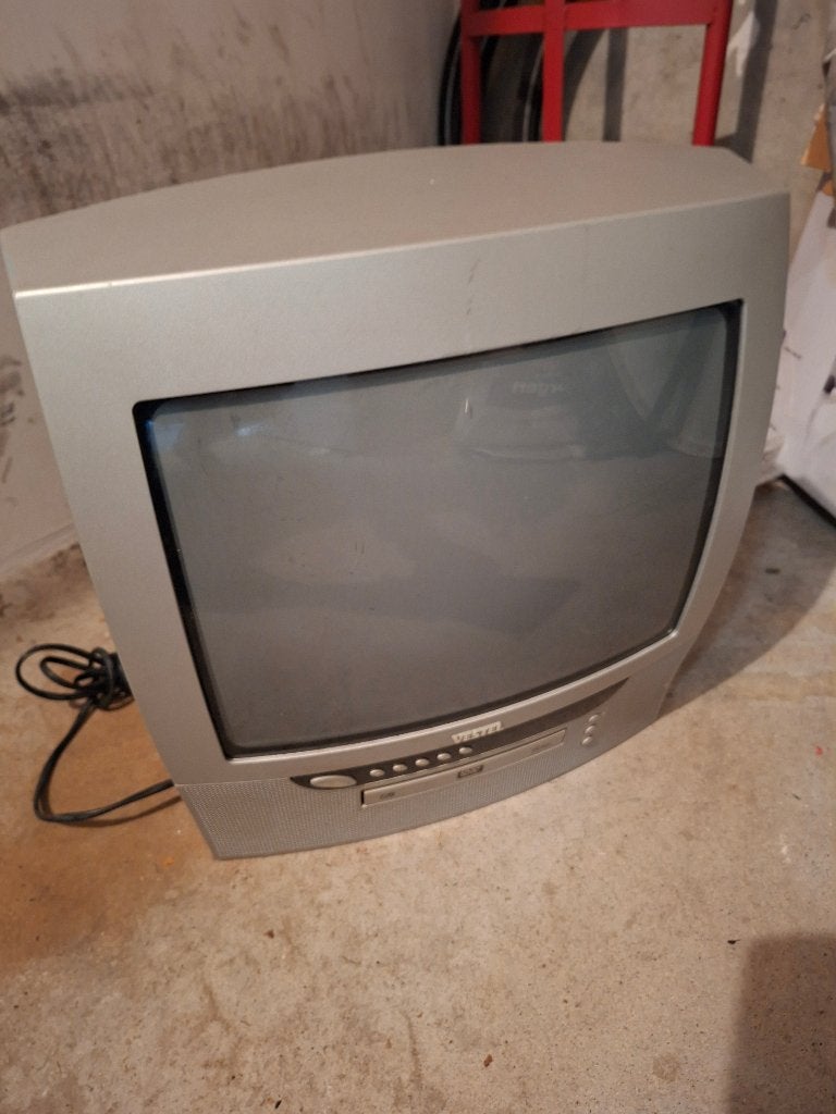 Beeldbuis TV (Vestel, model 1422 DVD), Audio, Tv en Foto, Overige merken, Gebruikt, 50 Hz, 80 tot 100 cm