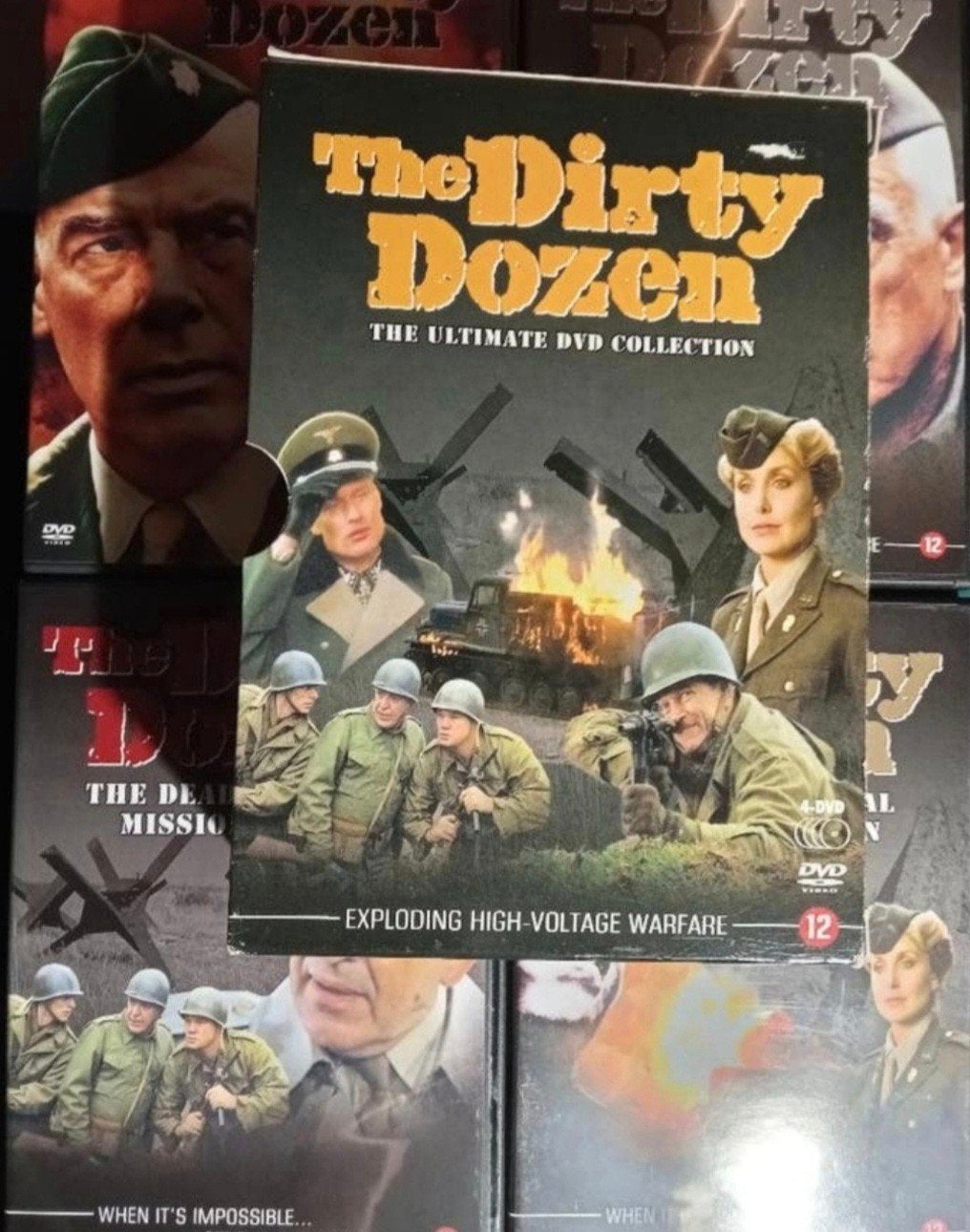 The Dirty Dozen - The Ultimate DVD Collection (4-DVD), Nederlands, Ophalen of Verzenden, Oorlog, Vanaf 12 jaar