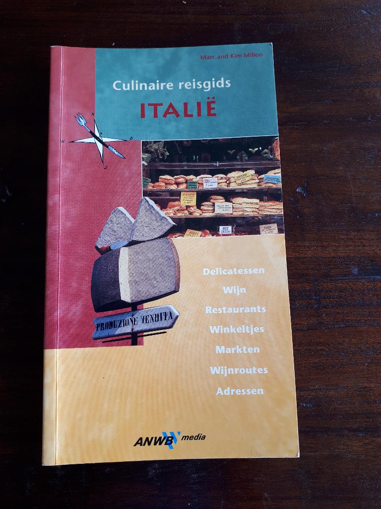 Culinaire Reisgids Italie, Boeken, Reisgidsen, Zo goed als nieuw, Reisgids of -boek, Europa, ANWB, Ophalen of Verzenden