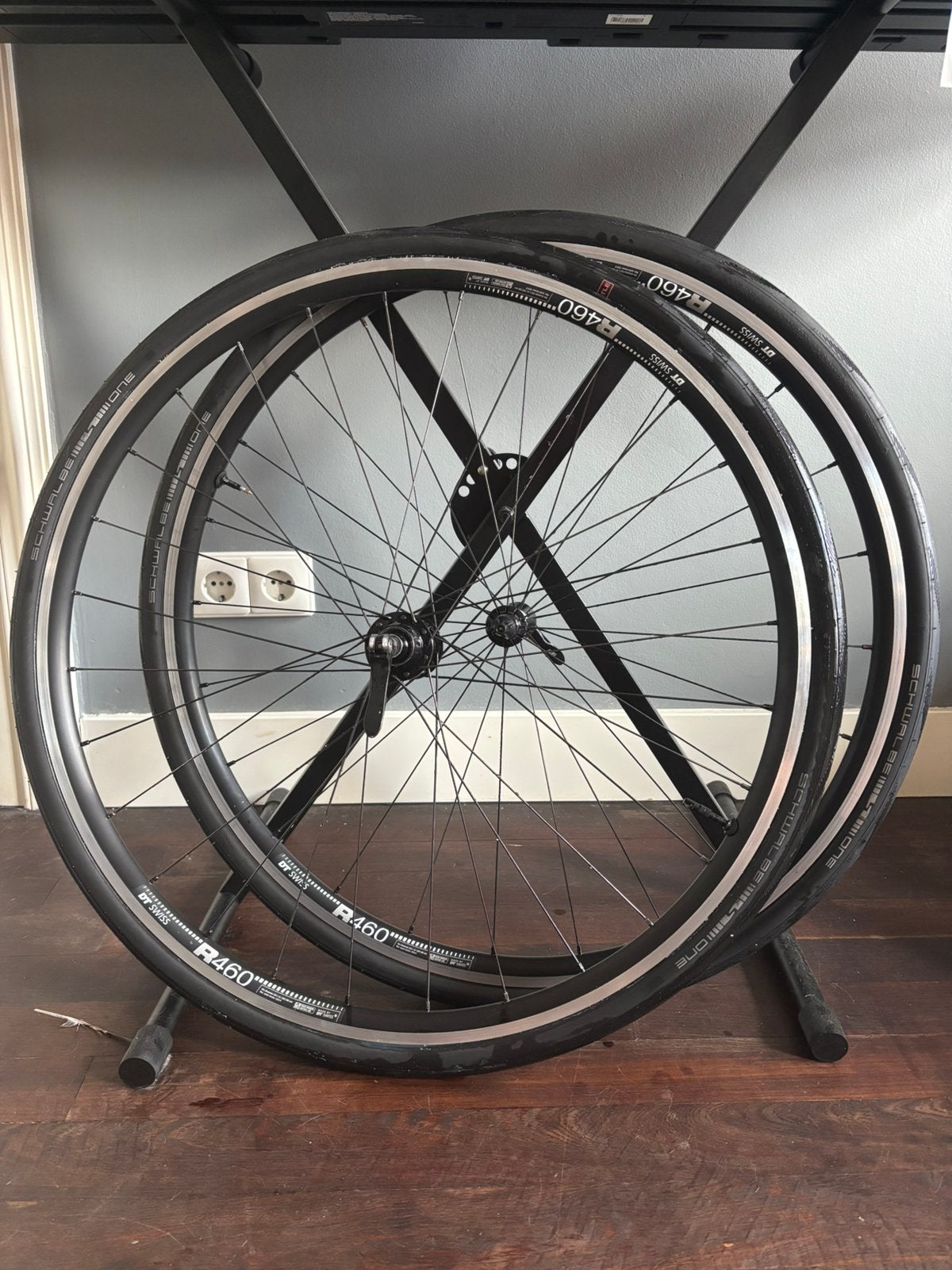 Dt swiss wielen wielset racefiets velgrem, Ophalen, Zo goed als nieuw, Racefiets