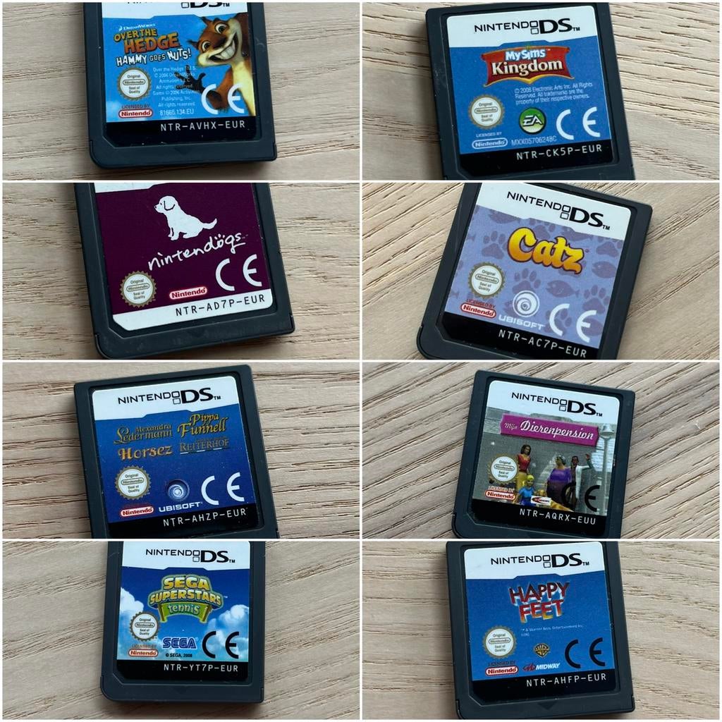 Verschillende nintendo DS spellen CARD ONLY, Gebruikt, Overige genres, 1 speler, Ophalen of Verzenden