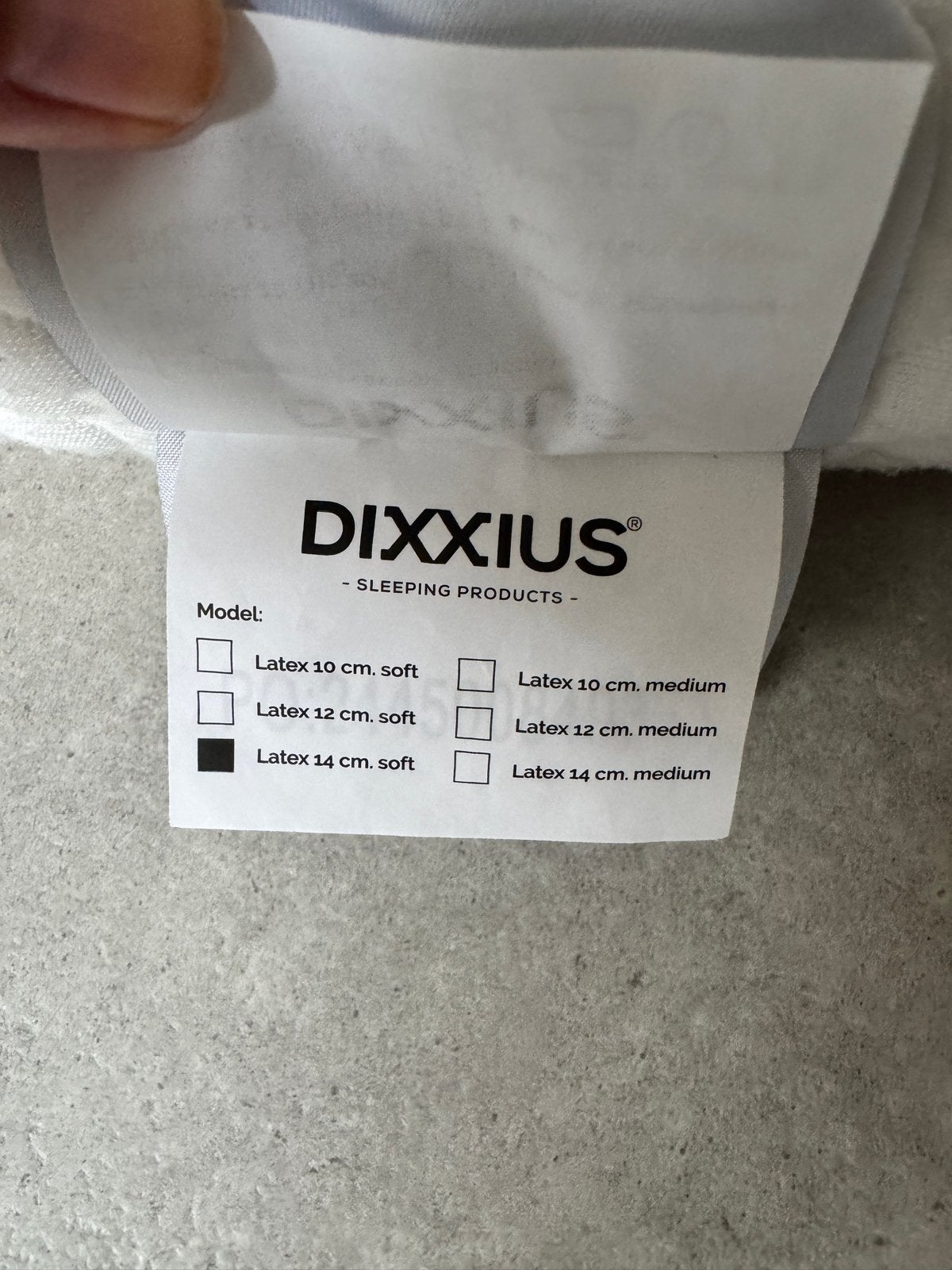 Dixxius Latex Kussen 14 cm Dik - Zacht, Eenpersoons, Wit, Overige materialen, Ophalen of Verzenden