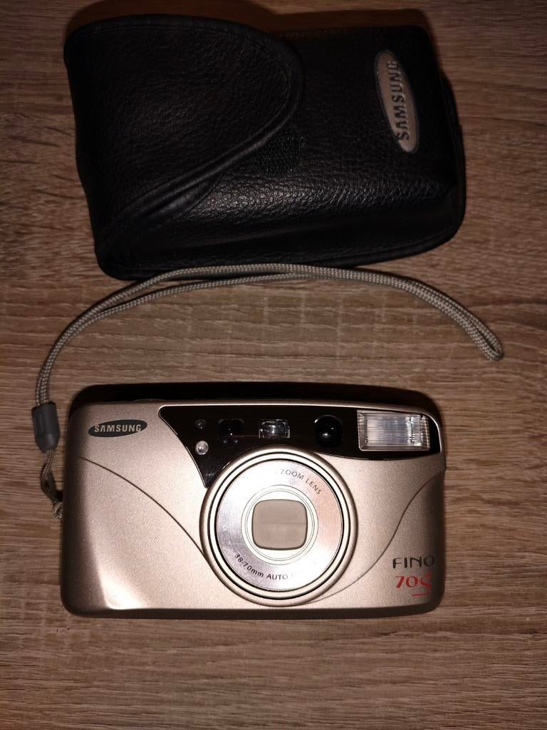 Samsung Fino 70S Compact Camera met Tasje, Ophalen of Verzenden, Gebruikt, Compact, Samsung