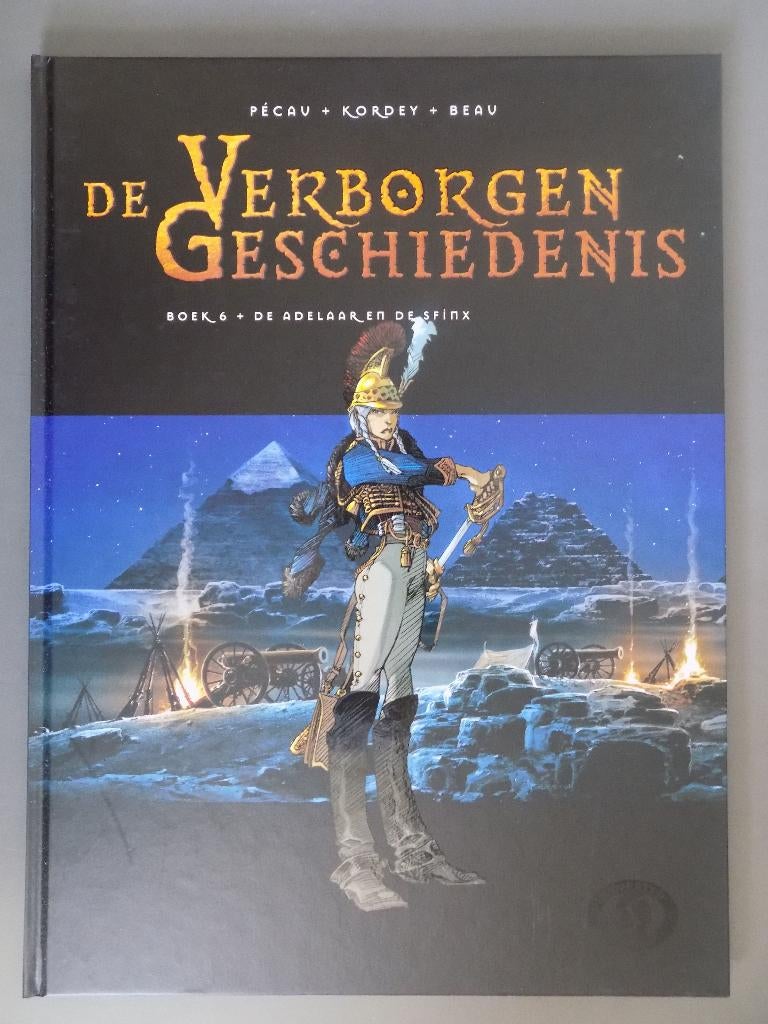 De verborgen geschiedenis - 06_HC_De adelaar en de sfinx, Eén stripboek, Ophalen of Verzenden, Zo goed als nieuw