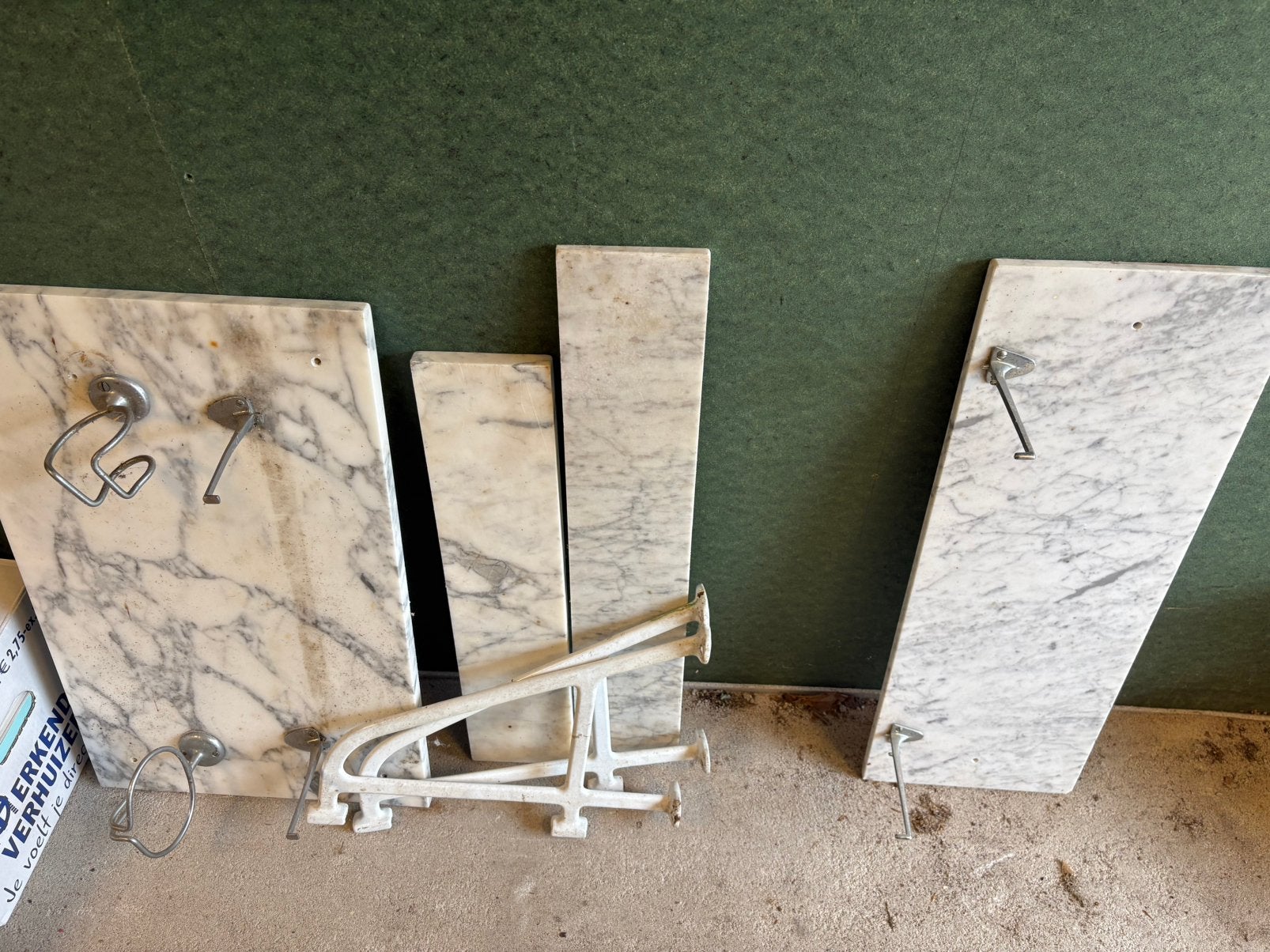 Marmeren accessoires, Huis en Inrichting, Ophalen, Gebruikt